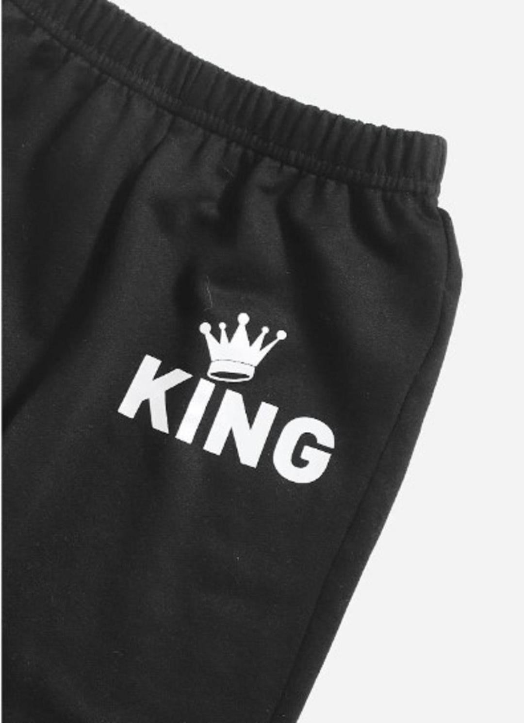 2 Pcs Kid's Polyester Printed Tracksuit