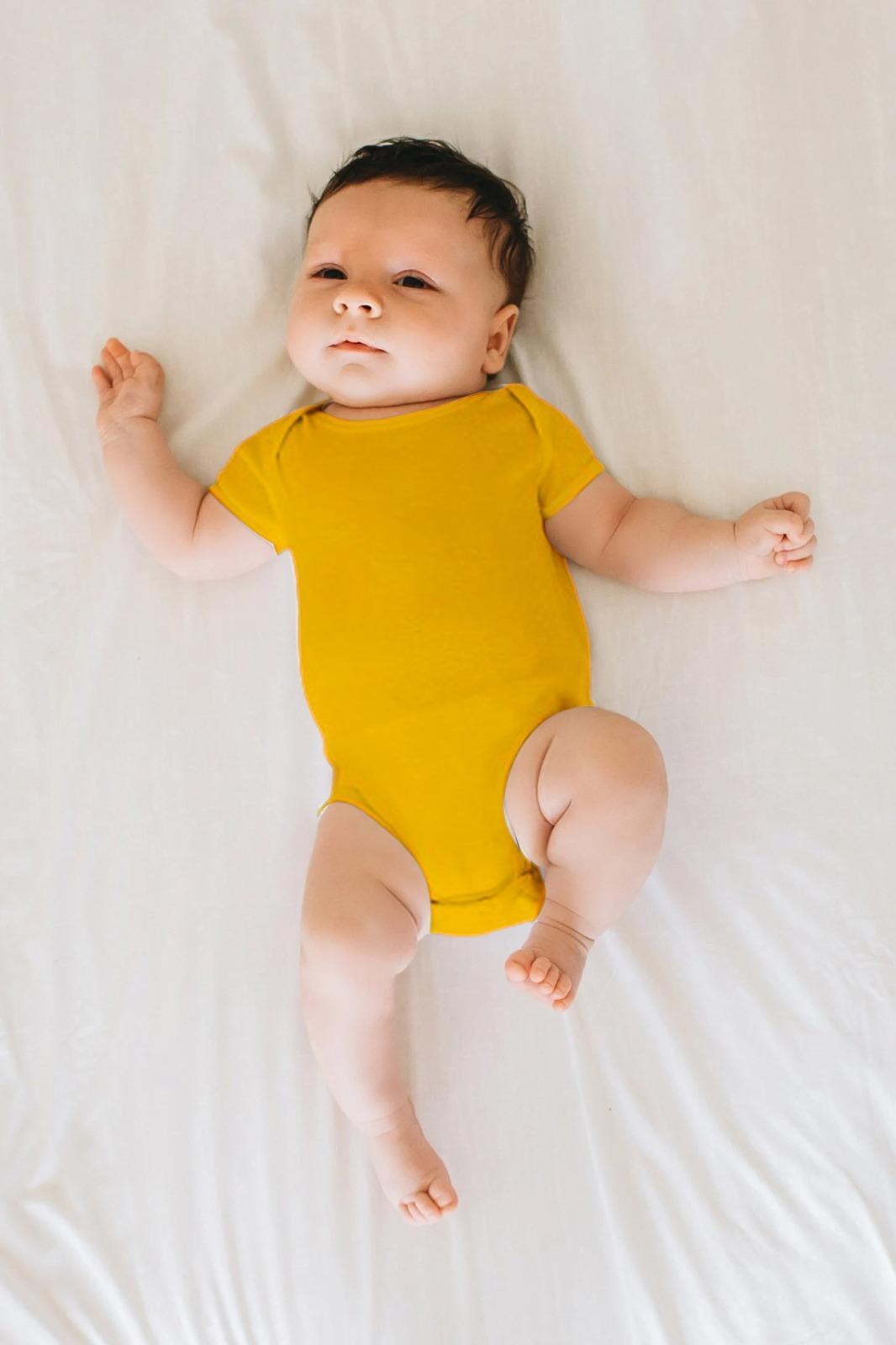 Baby Girl Cotton Plain Romper Set